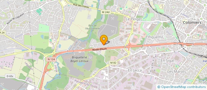 localisation de l'entreprise LA CRPE QUI ROULE à COLOMIERS