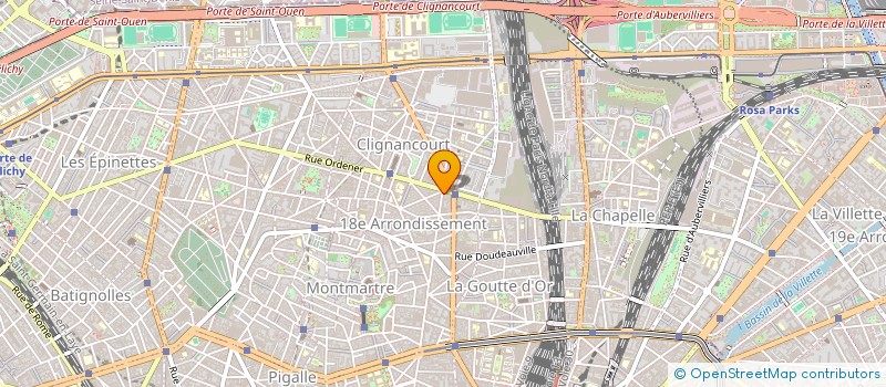 localisation de l'entreprise LA CRTV  PARIS