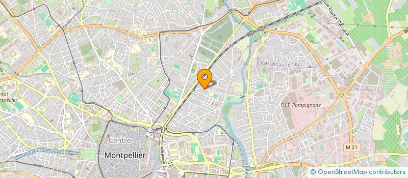 localisation de l'entreprise LA CRUAUTHEQUE à MONTPELLIER