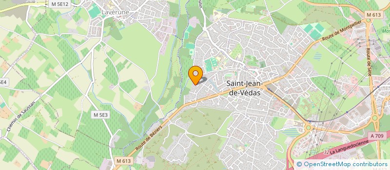 localisation de l'entreprise LA CRUISETTE  SAINT-JEAN-DE-VEDAS