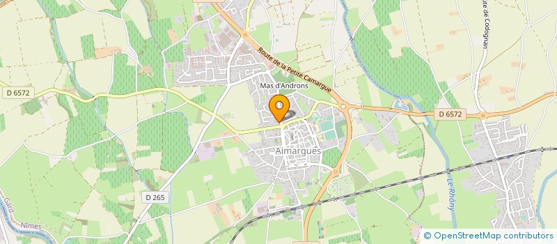 localisation de l'entreprise LA CUADRILLA  AIMARGUES