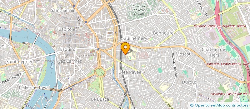 localisation de l'entreprise LA CUCHONNIERE à TOULOUSE