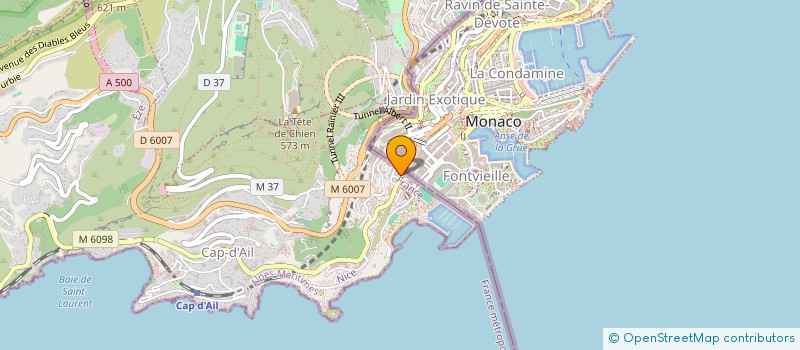 localisation de l'entreprise LA CUCINA DELLA MAMMA à CAP-D'AIL