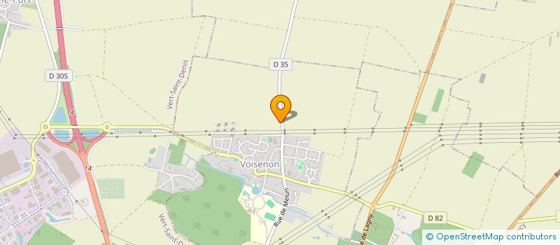 localisation de l'entreprise LA CUEILLETTE DE VOISENON  VOISENON