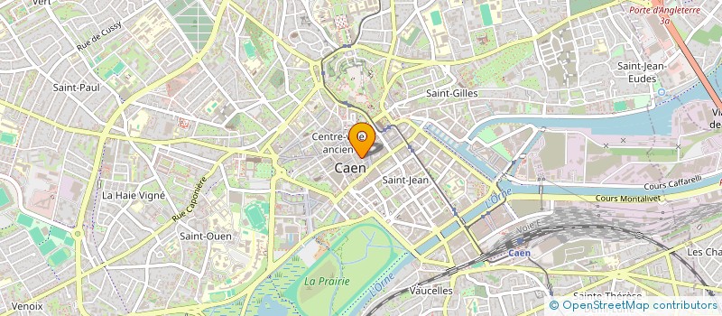 localisation de l'entreprise LA CUENTA à CAEN