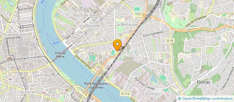 localisation de l'entreprise LA CUENTA  BORDEAUX