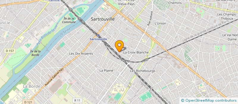 localisation de l'entreprise LA CUENTA à SARTROUVILLE