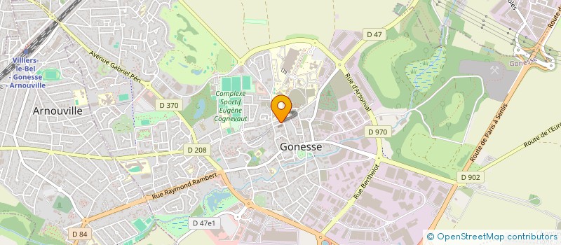 localisation de l'entreprise LA CUISINE à GONESSE