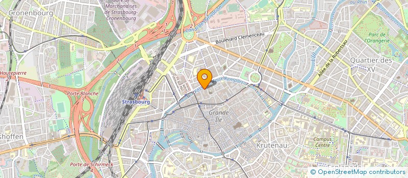 localisation de l'entreprise LA CUISINE à STRASBOURG