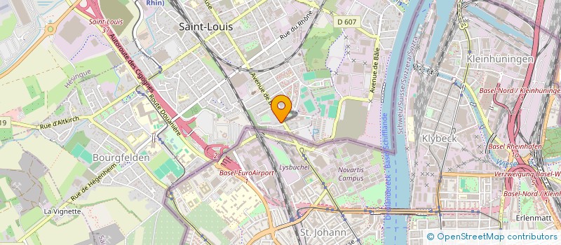 localisation de l'entreprise LA CUISINE à SAINT-LOUIS