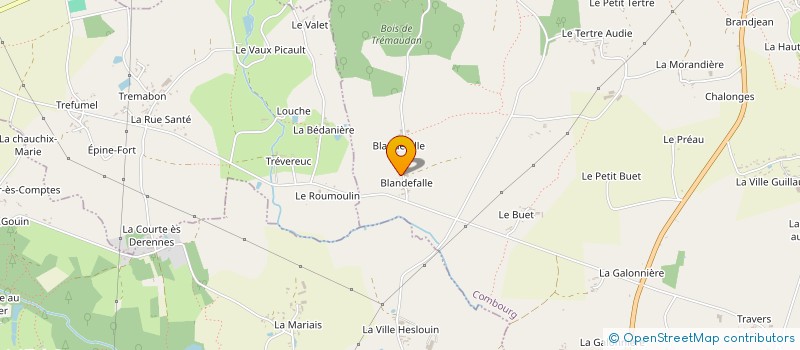 localisation de l'entreprise LA CUISINE à COMBOURG
