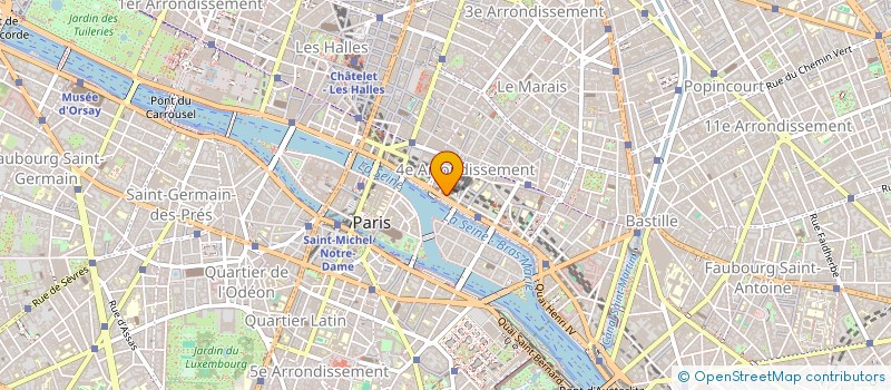 localisation de l'entreprise LA CUISINE  PARIS