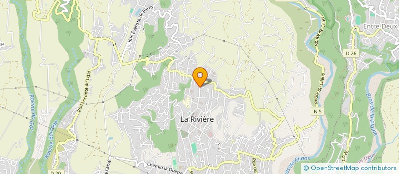 localisation de l'entreprise LA CUISINE à SAINT-LOUIS