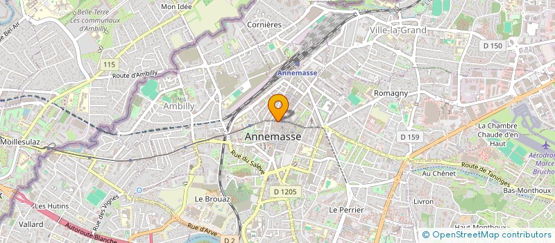 localisation de l'entreprise LA CUISINE AU BEURRE à VILLE-LA-GRAND