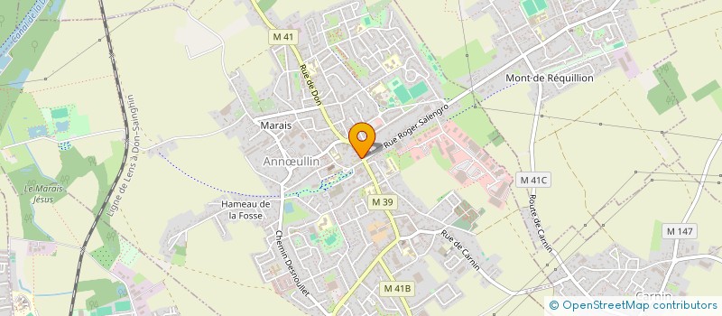 localisation de l'entreprise LA CUISINE AU BEURRE  ANNULLIN