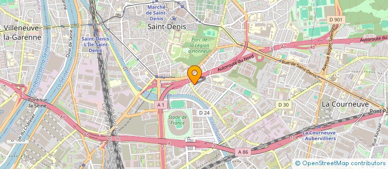 localisation de l'entreprise LA CUISINE D'ARLETTE à SAINT-DENIS