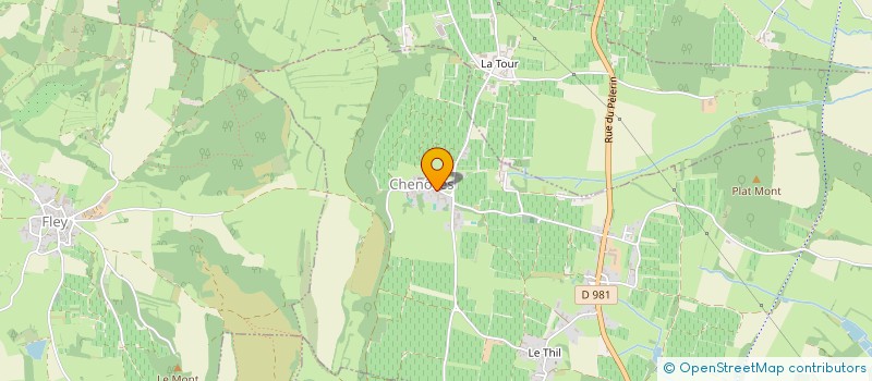 localisation de l'entreprise LA CUISINE D'ISALYS  CHENOVES