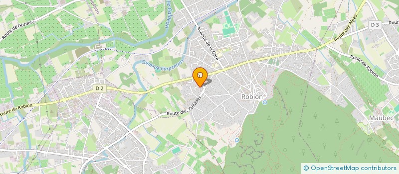 localisation de l'entreprise LA CUISINE DE DEBO  ROBION