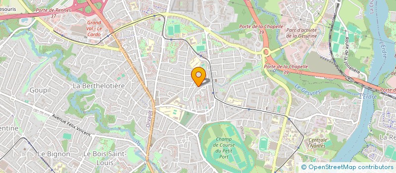 localisation de l'entreprise LA CUISINE DE DJOUBIBI à NANTES