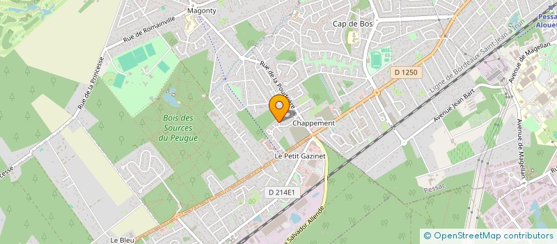 localisation de l'entreprise LA CUISINE DE JEANNE ET CORENTIN  PESSAC