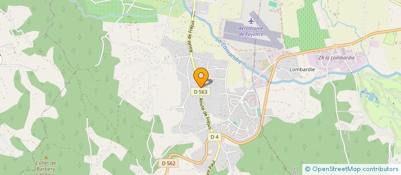 localisation de l'entreprise LA CUISINE DE JULIEN  FAYENCE