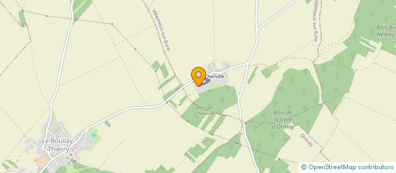 localisation de l'entreprise LA CUISINE DE KATIA à VILLEMEUX-SUR-EURE