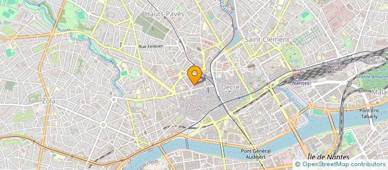 localisation de l'entreprise LA CUISINE DE LEONHART à NANTES