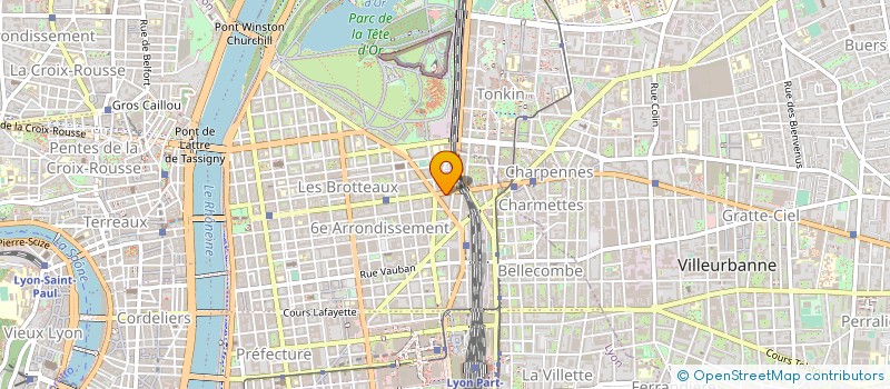 localisation de l'entreprise LA CUISINE DE LUCIEN à LYON