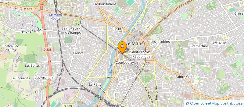 localisation de l'entreprise LA CUISINE DE MADELEINE à LE MANS