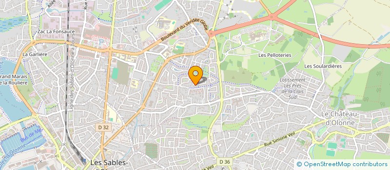 localisation de l'entreprise LA CUISINE DE MICKAEL à LES SABLES D'OLONNE