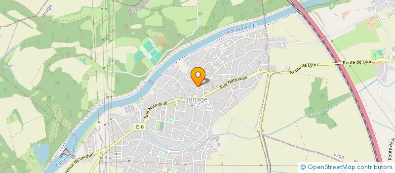 localisation de l'entreprise LA CUISINE DE NAN  JONAGE