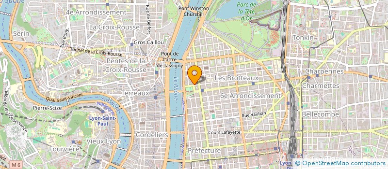 localisation de l'entreprise LA CUISINE DES CANUTS  LYON