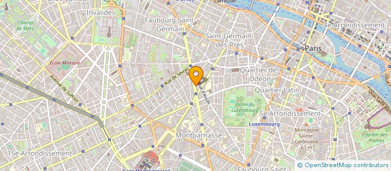 localisation de l'entreprise LA CUISINE SUR MESURES à PARIS