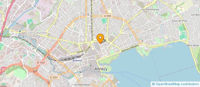 localisation de l'entreprise LA CUISINE TECHNIQUE à ANNECY