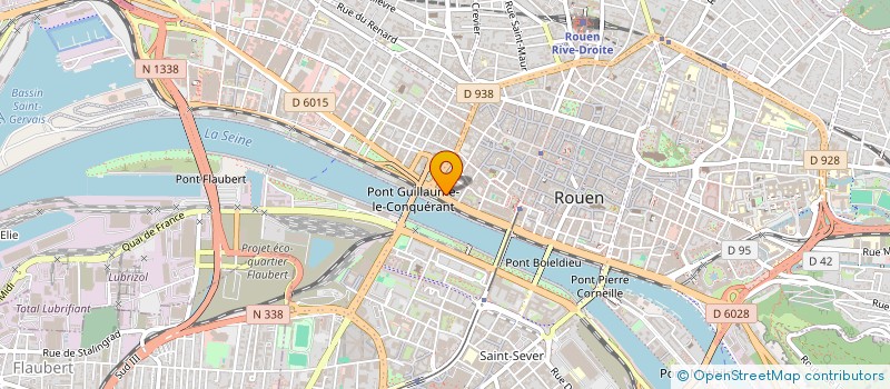 localisation de l'entreprise LA CULTURE DE L'EAU à ROUEN