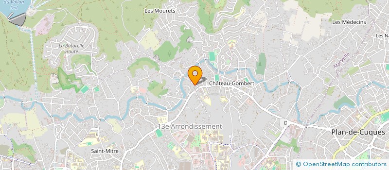 localisation de l'entreprise LA CULTURE POUR GRANDIR  MARSEILLE