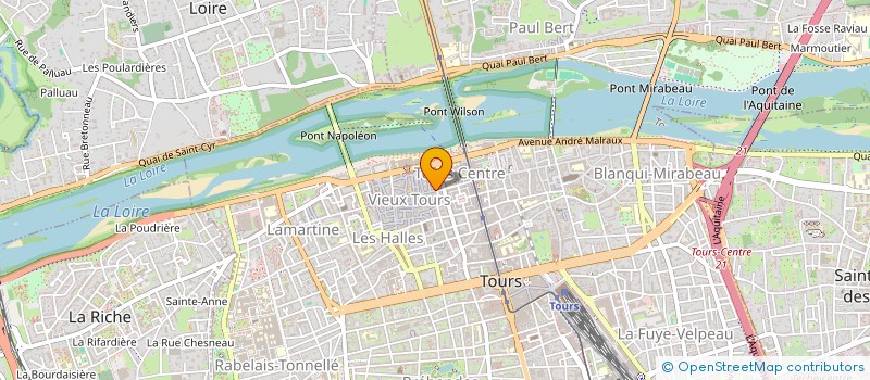 localisation de l'entreprise LA CURE ELIE  TOURS