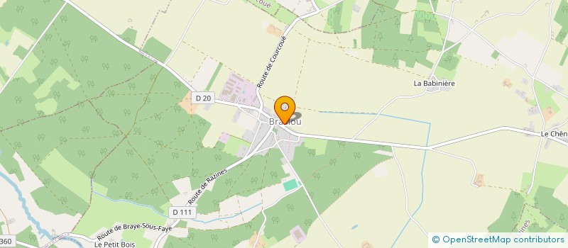 localisation de l'entreprise LA CURIALE  BRASLOU