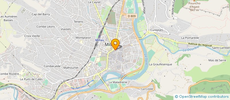 localisation de l'entreprise LA CURIEUSE  MARSILLARGUES