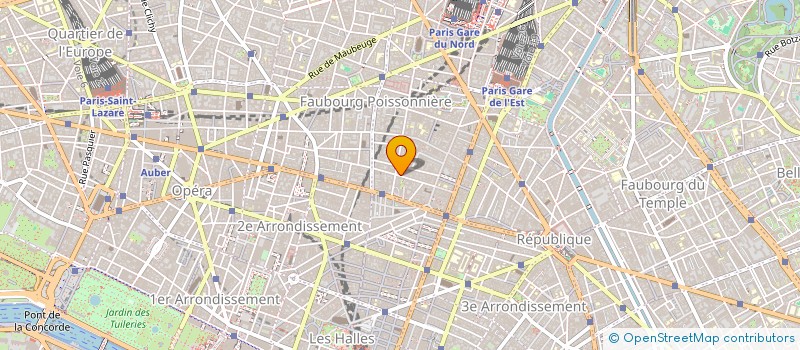 localisation de l'entreprise LA CURIEUSE COMPAGNIE  PARIS