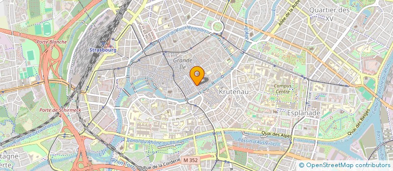 localisation de l'entreprise LA CURIEUSE FABRIQUE  STRASBOURG