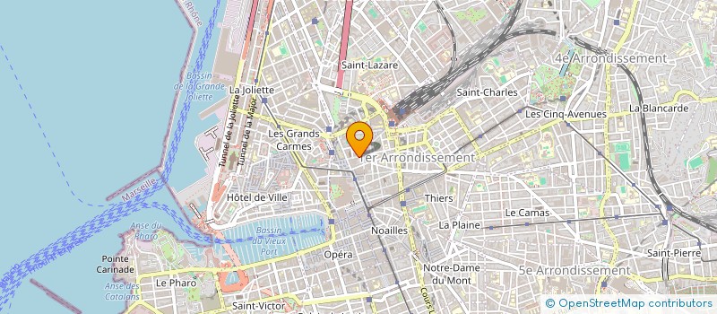 localisation de l'entreprise LA DACQUOISE à MARSEILLE