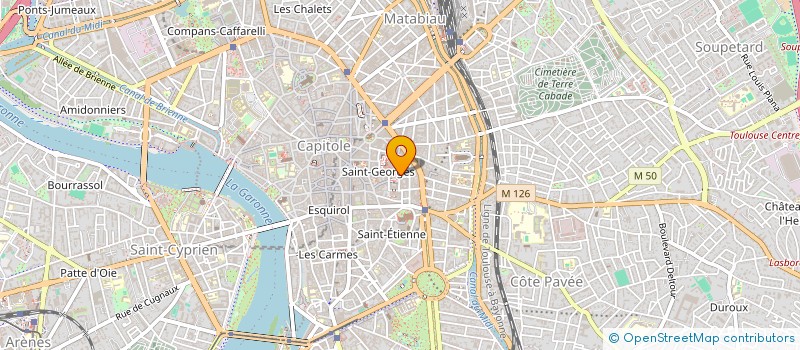 localisation de l'entreprise LA DALERIE à TOULOUSE