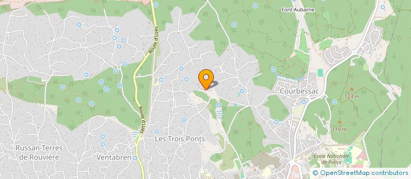 localisation de l'entreprise LA DALLE  NIMES