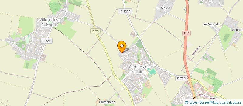 localisation de l'entreprise LA DALLE DE NOISY  EPRON