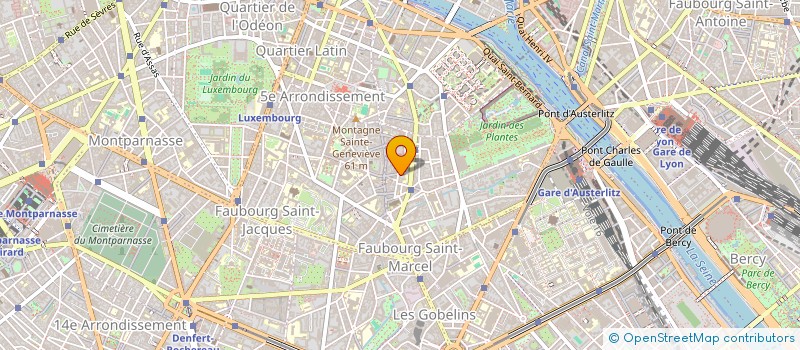 localisation de l'entreprise LA DALLE EN PENTE  PARIS