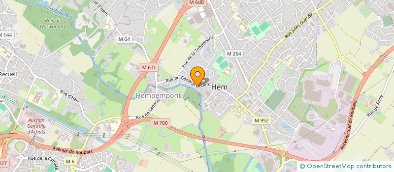 localisation de l'entreprise LA DAME DE CAO à HEM