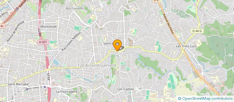 localisation de l'entreprise LA DAME DE CARRO à MARSEILLE