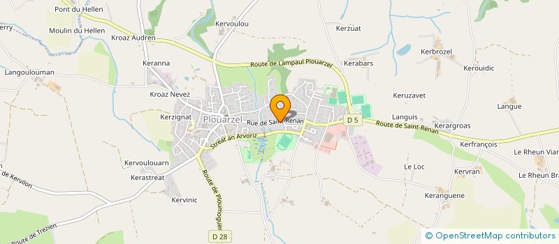 localisation de l'entreprise LA DAME DE CHABLIS  PLOUARZEL