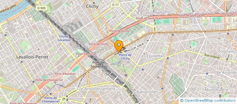 localisation de l'entreprise LA DAME DE CHOEUR  PARIS